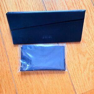 Dior Black glasses case